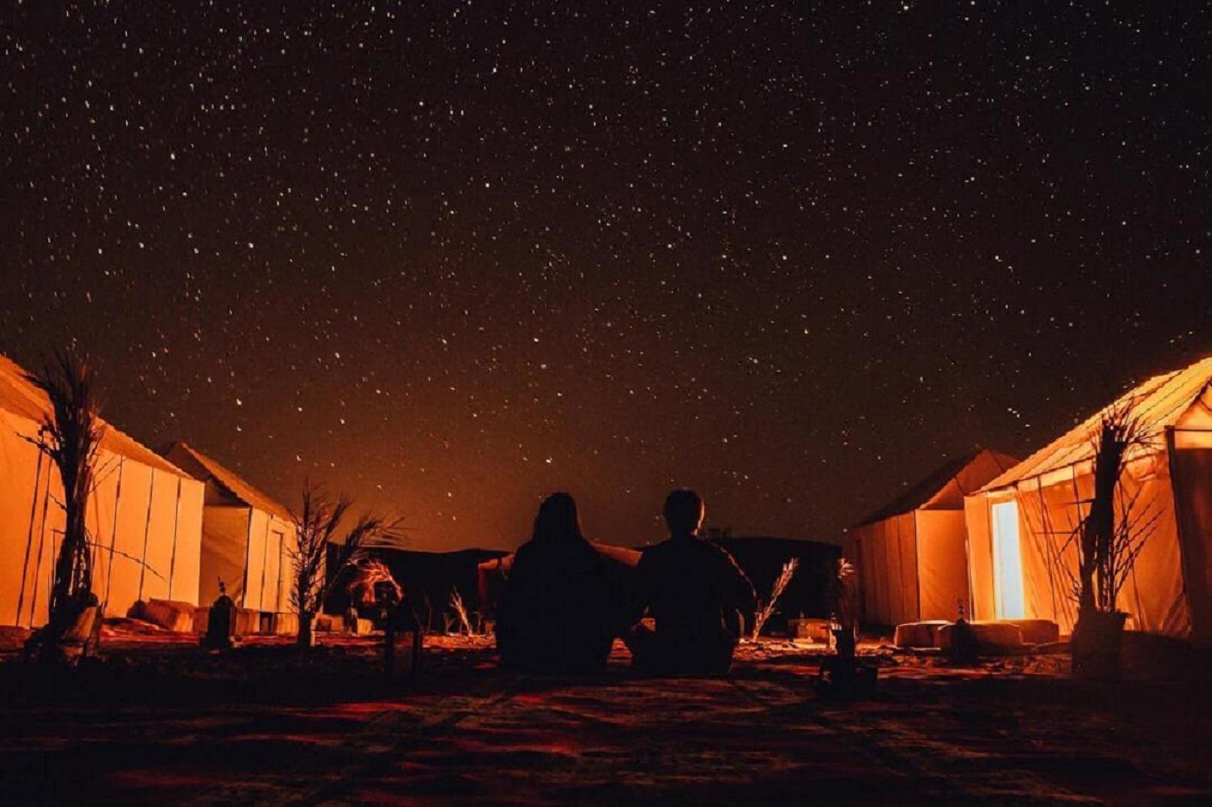 Erg Chebbi Khamlia Desert Camp Merzouga Exteriör bild
