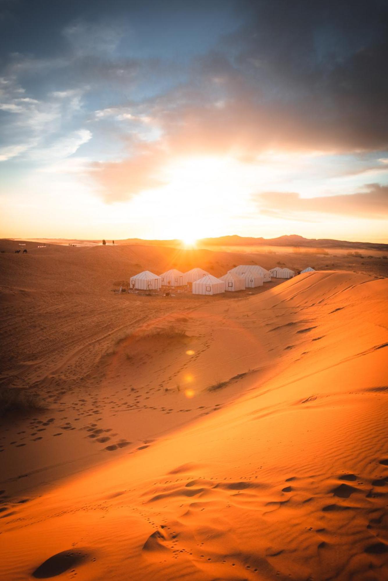 Erg Chebbi Khamlia Desert Camp Merzouga Exteriör bild