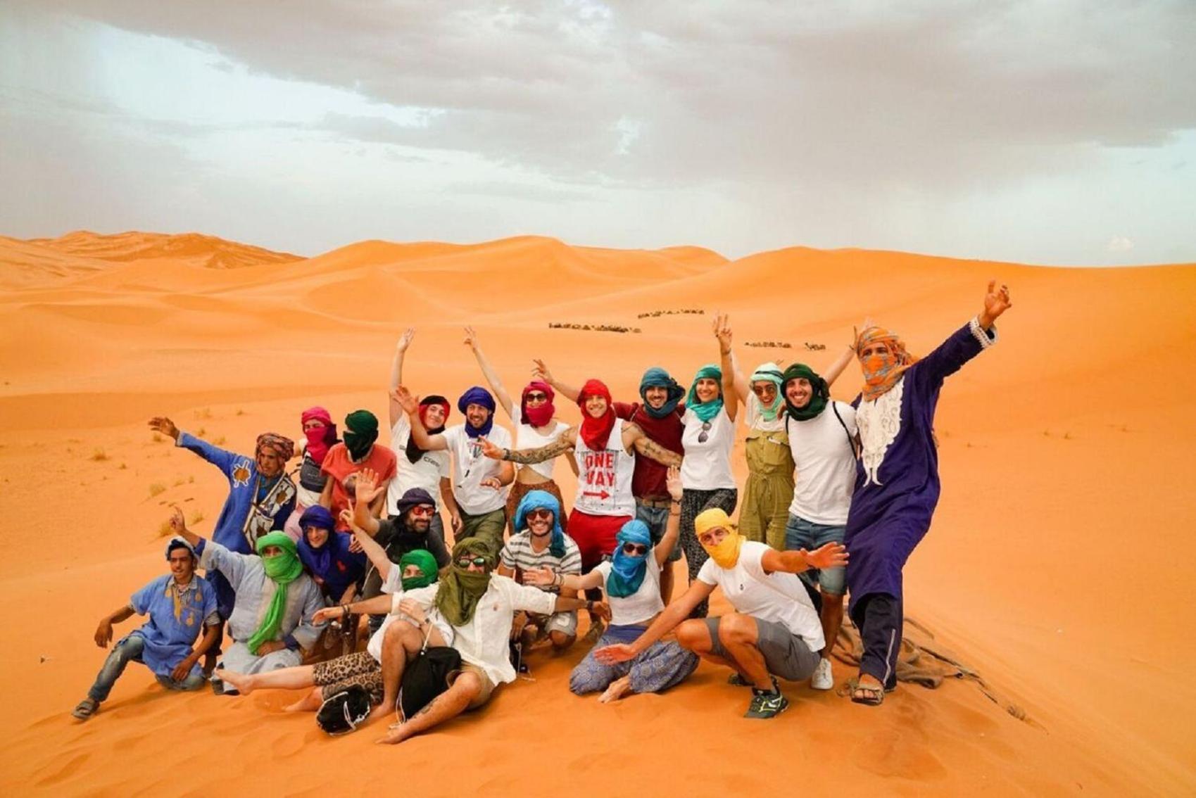 Erg Chebbi Khamlia Desert Camp Merzouga Exteriör bild
