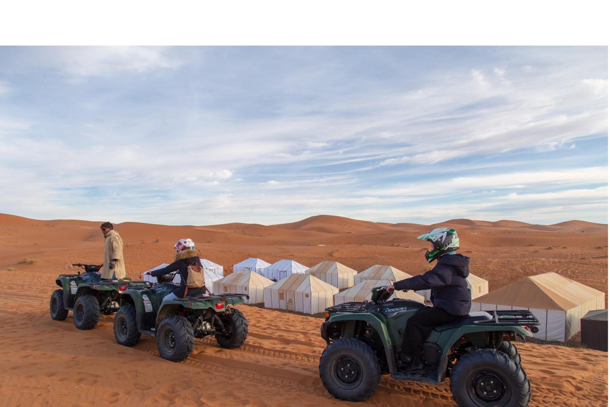 Erg Chebbi Khamlia Desert Camp Merzouga Exteriör bild